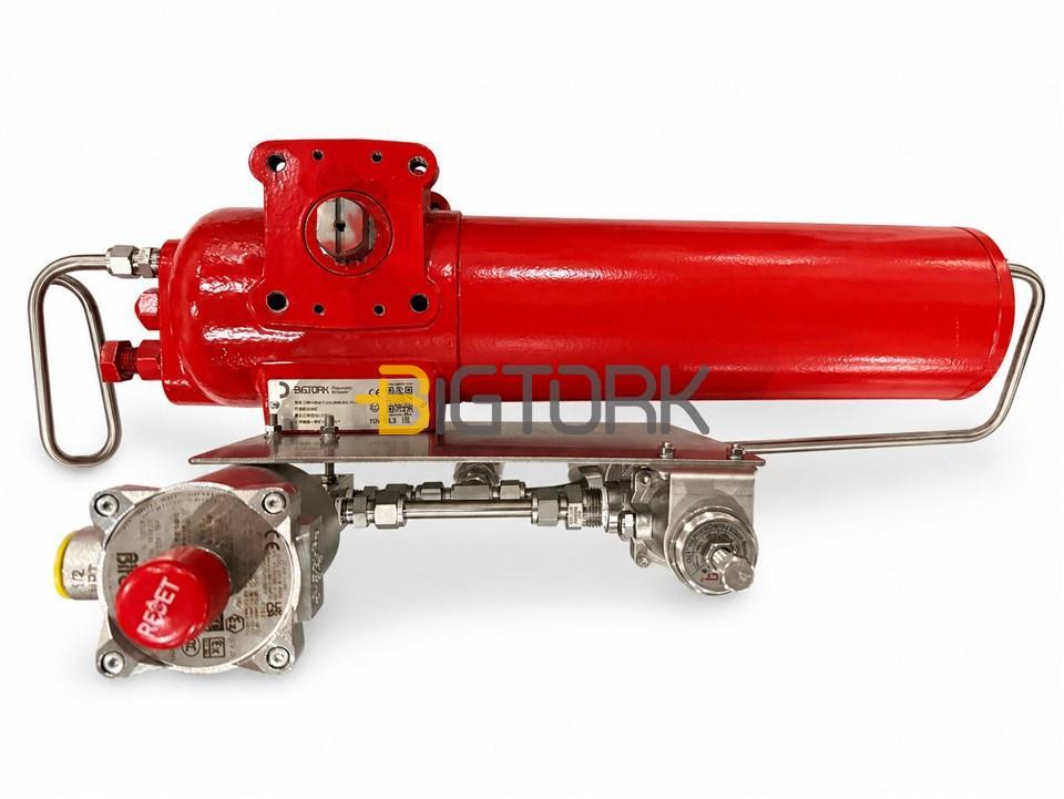 Compact Pneumatic Quarter-Turn Actuator