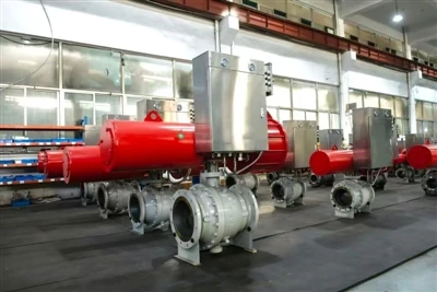 ESDV/BDV PNEUMAATTINEN SCOTCH YOKE -TOIMILAITE -BIGTORK VENTTIILI AUTOMAATIO